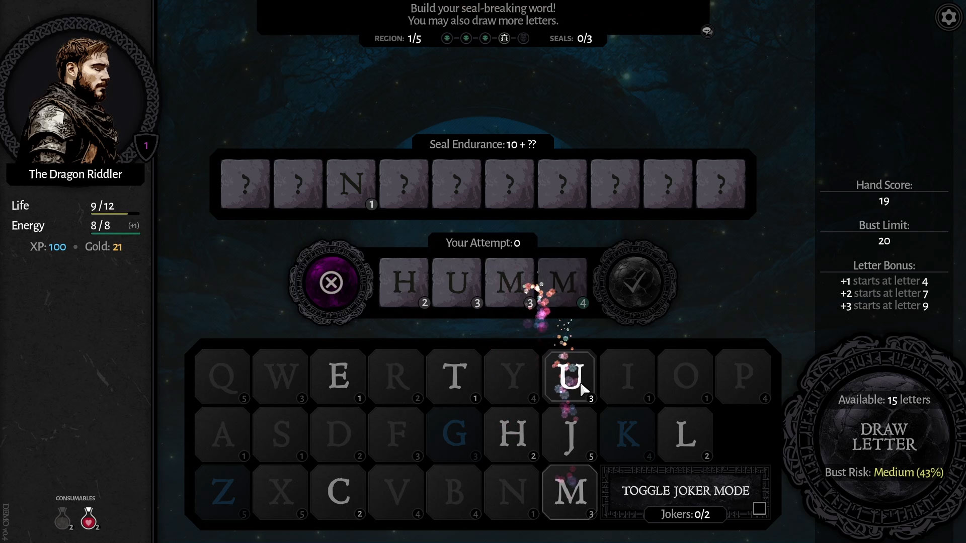 Screenshot 4 for Dragon Riddler Demo