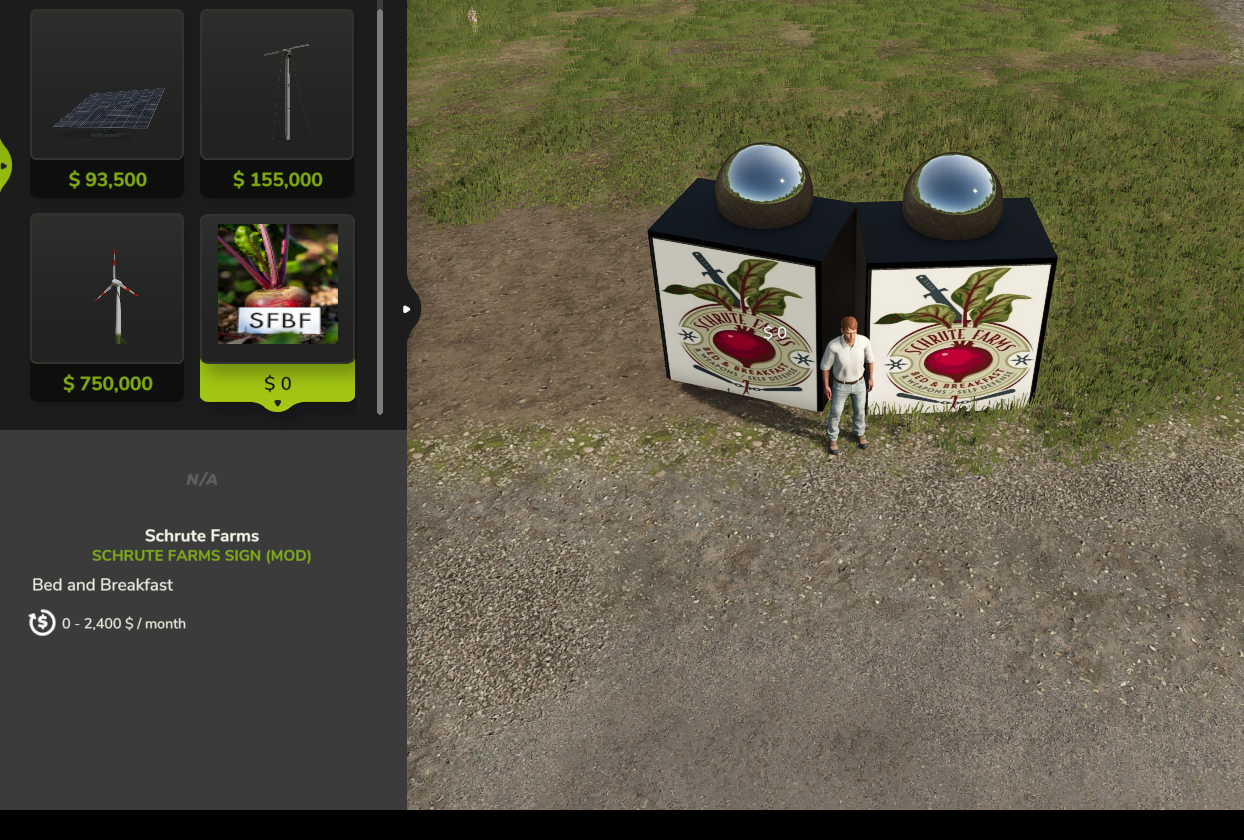 Screenshot 2 for Schrute Family Beet Farm sign