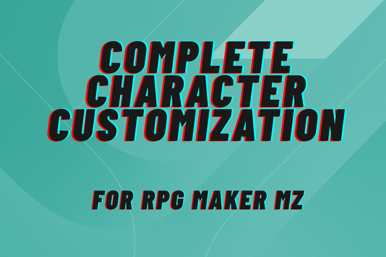 Complete Character Customization for RPG Maker MZ by BitQuest Studio