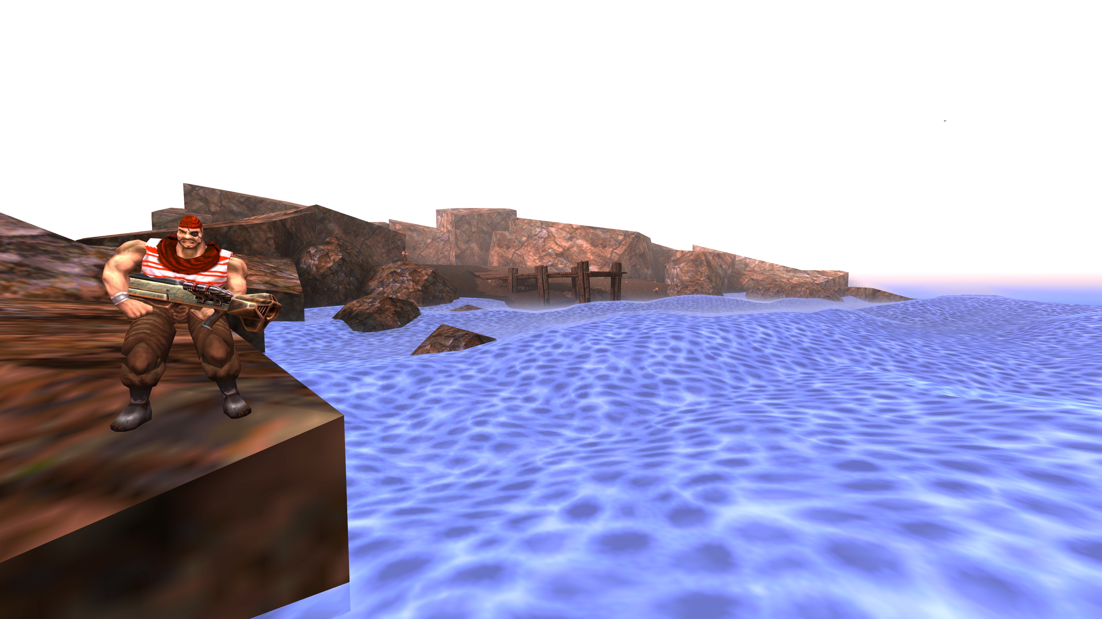 Screenshot 2 for Sea Change: A Quake II water experience