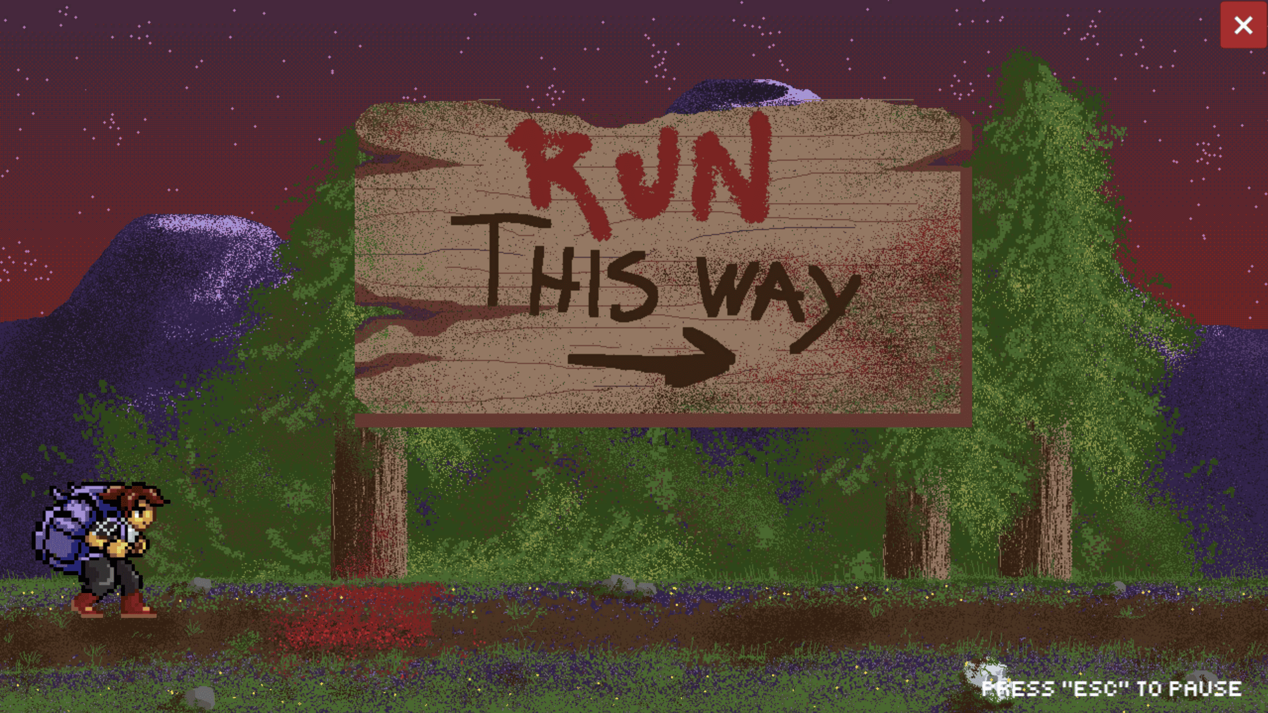 Run This Way Sign Run This Way by m0nigumol