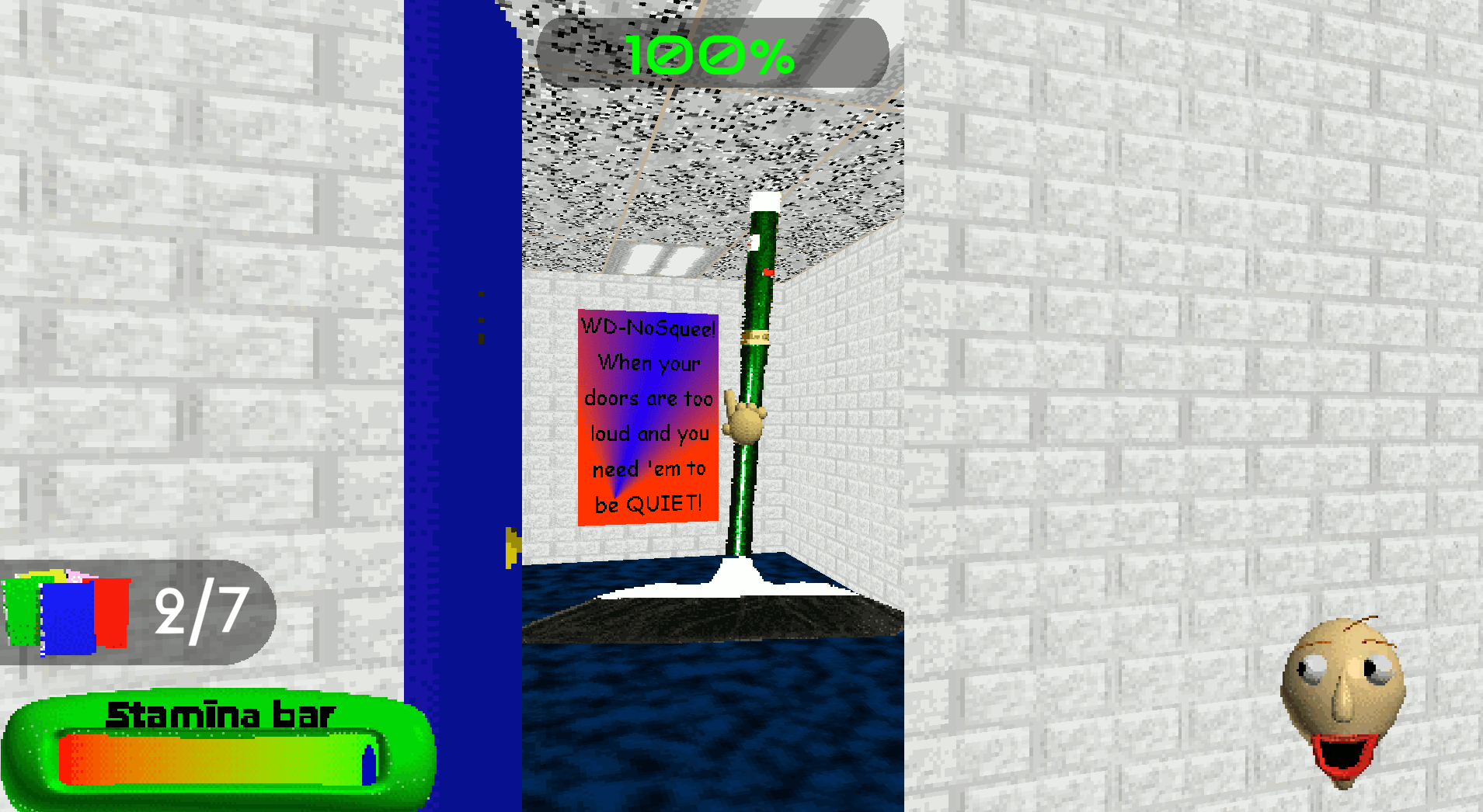 Baldi Has Item Port Version By First Prizegames
