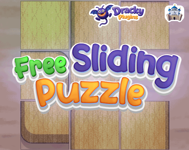 Free Sliding Puzzle | RPG Maker MZ Plugin by Dracky Plugins