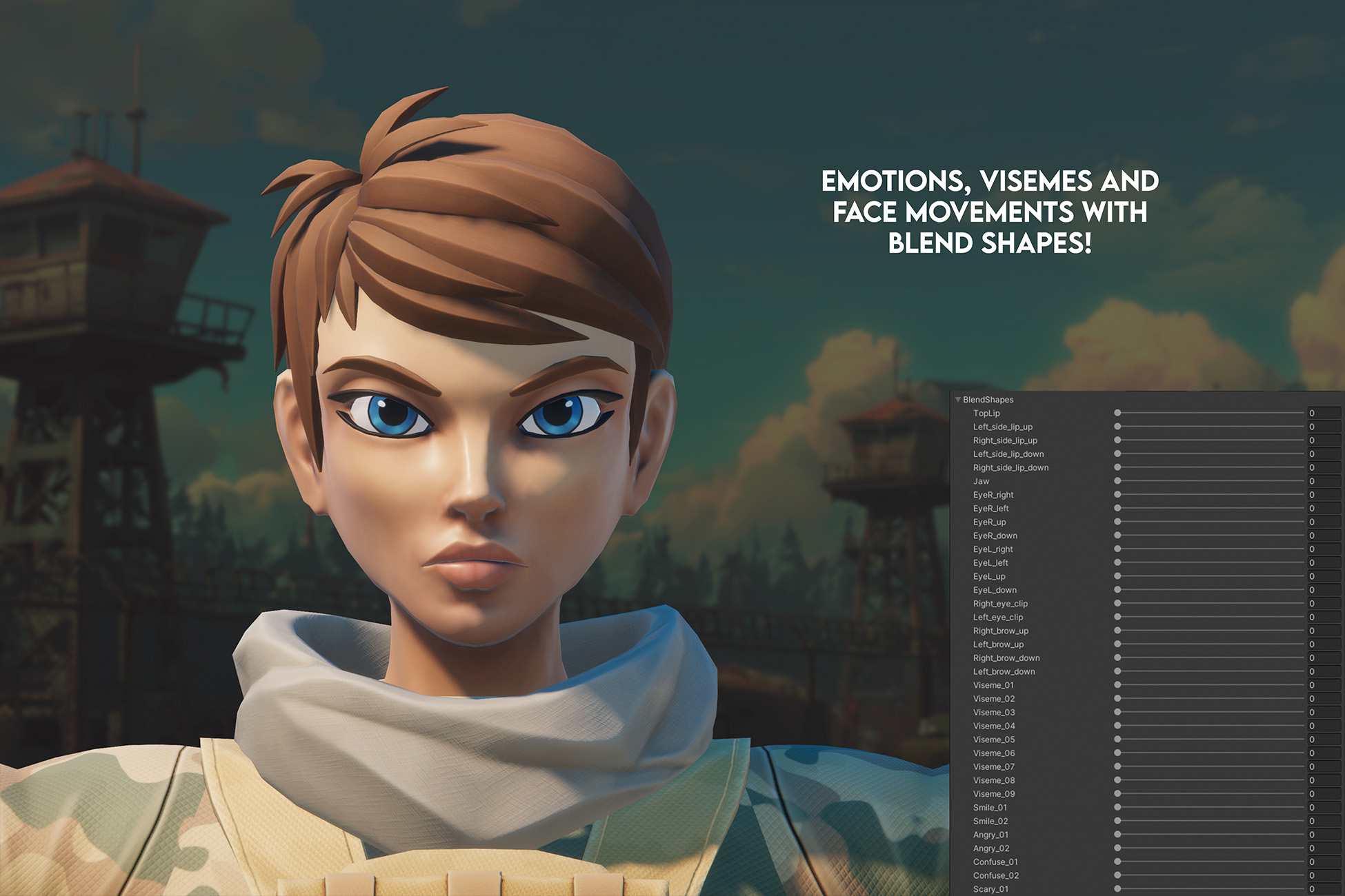 キャラクターズ・オブ・ミリタリー = Characters of Milita… Stylized Military Characters – Modular Soldiers by JustCreate3D