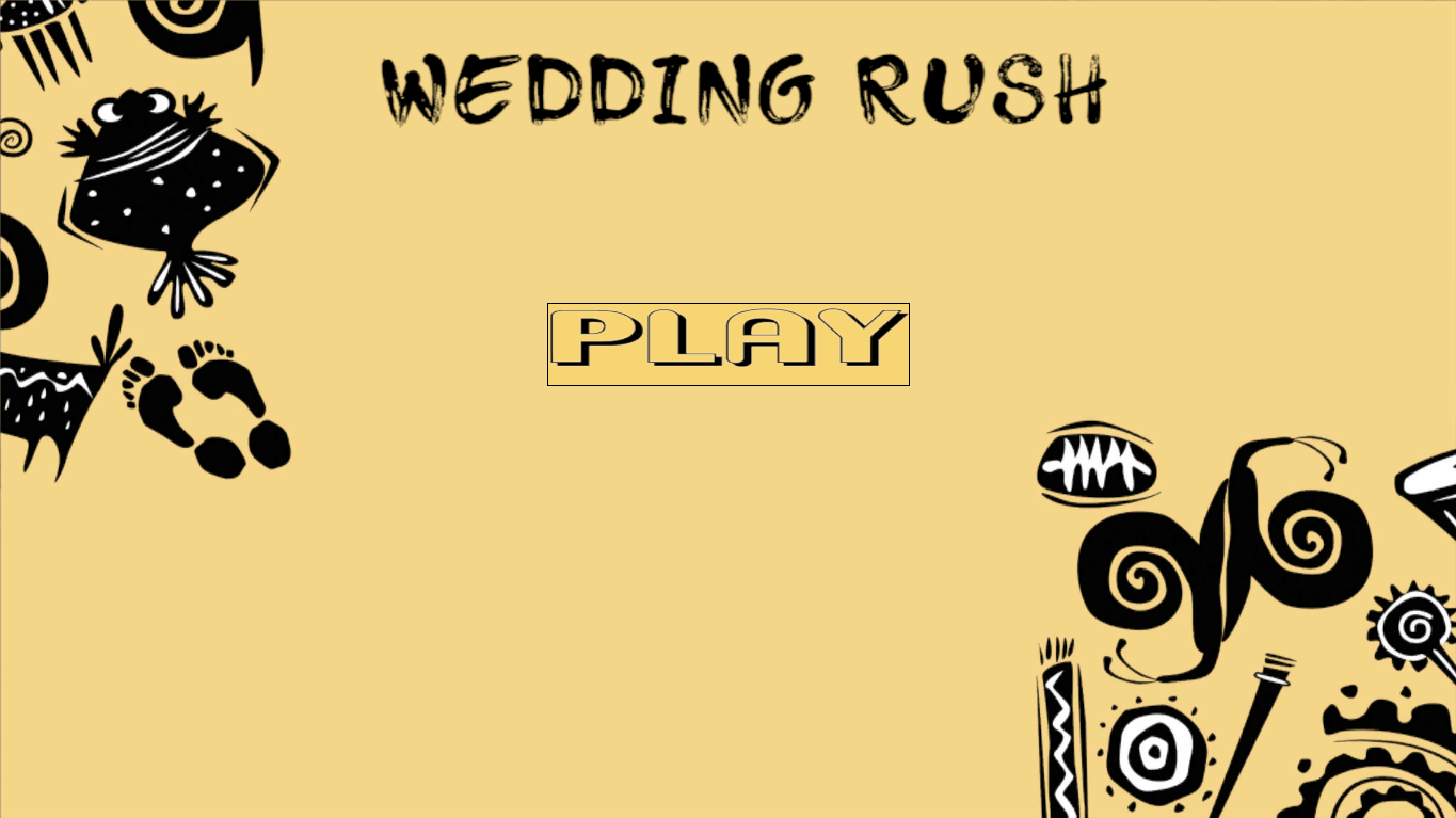 Weeding Rash Game Wedding Rush: Chale Wote Chase by letiarts