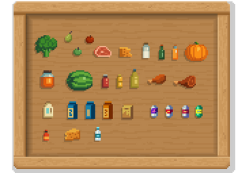 FREE Pixel Art - Food Pack 2 by karsiori
