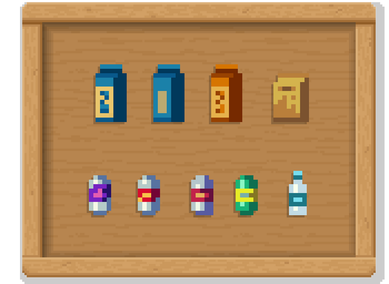 FREE Pixel Art - Food Pack 2 by karsiori