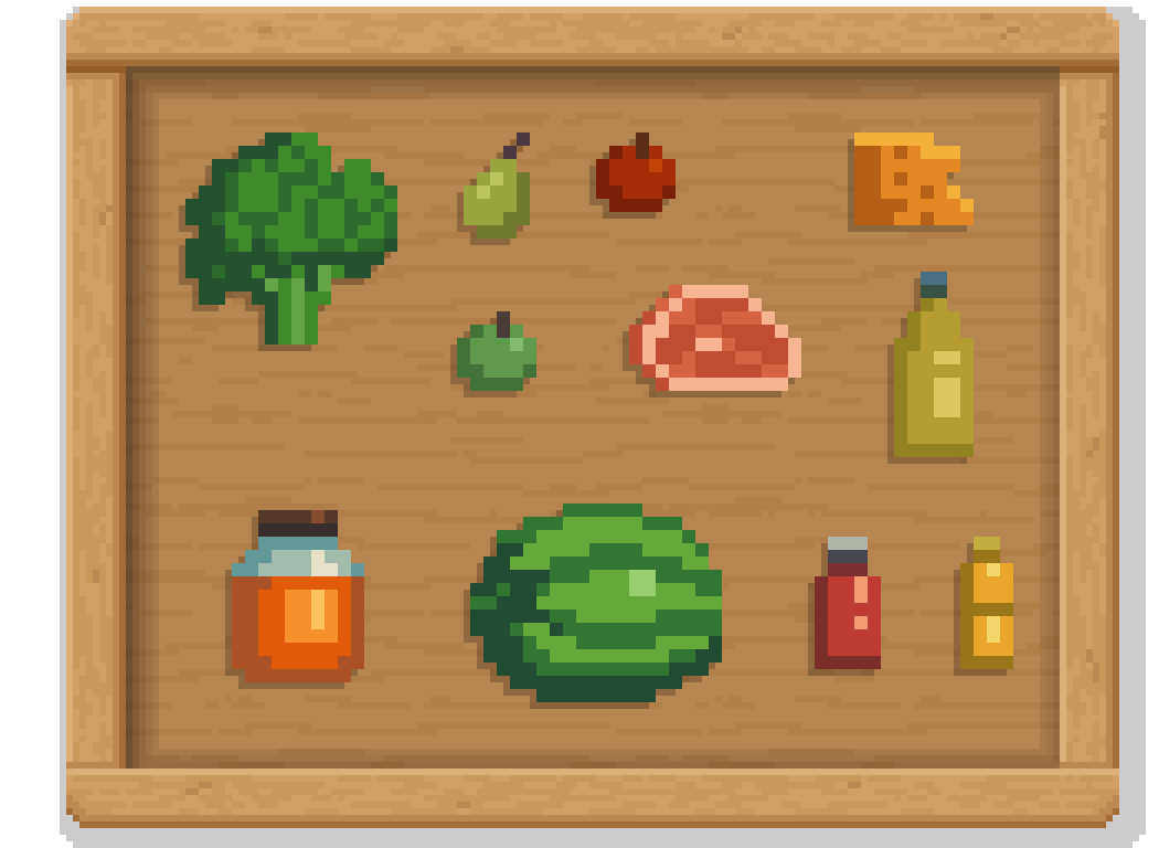 FREE Pixel Art - Food Pack 2 by karsiori