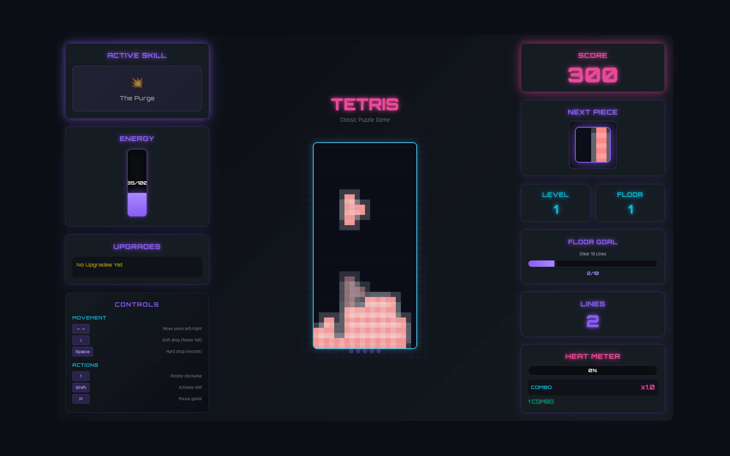 Screenshot 4 for Cybertris (Alpha)