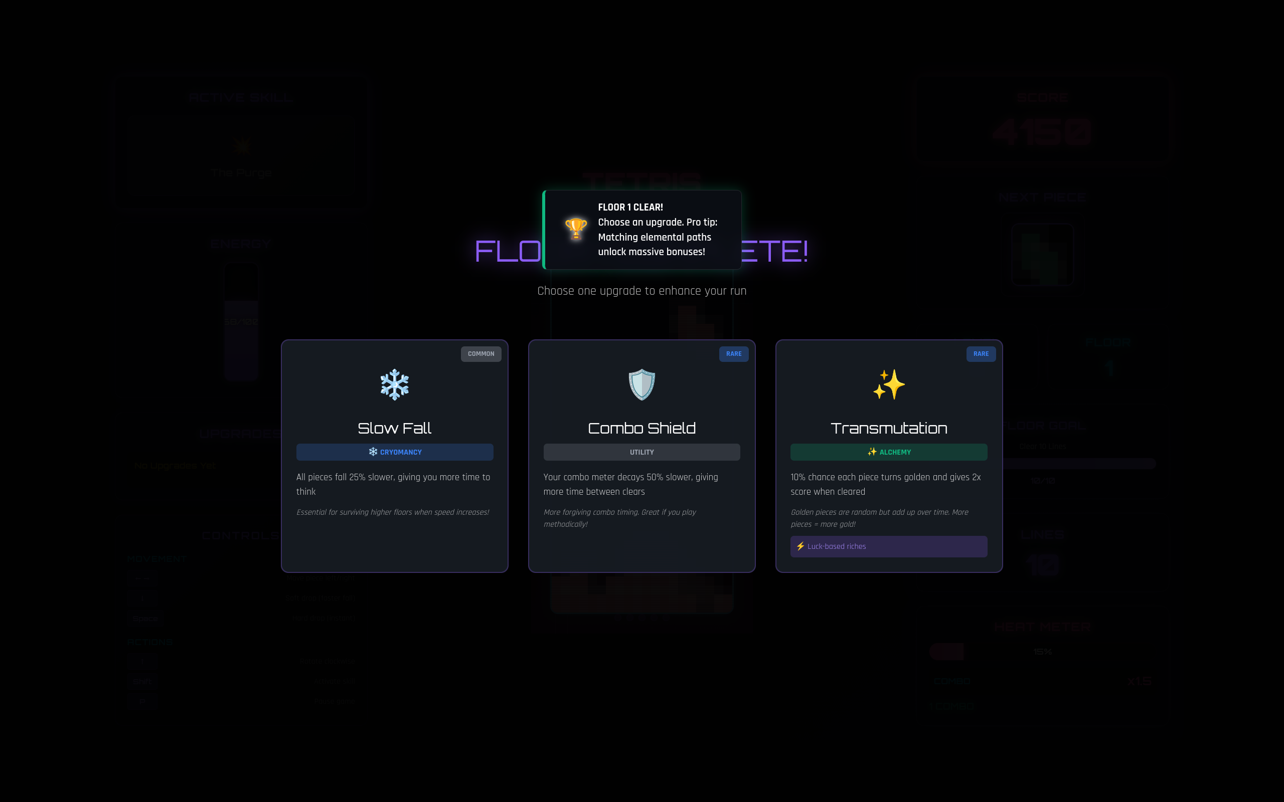 Screenshot 2 for Cybertris (Alpha)