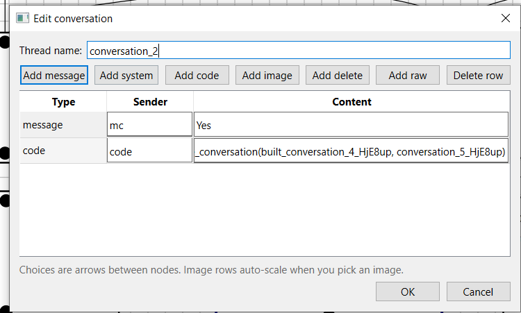 Screenshot 4 for Kesash's renpy phone conversation builder