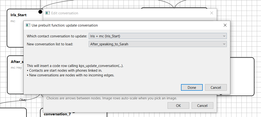 Screenshot 5 for Kesash's renpy phone conversation builder