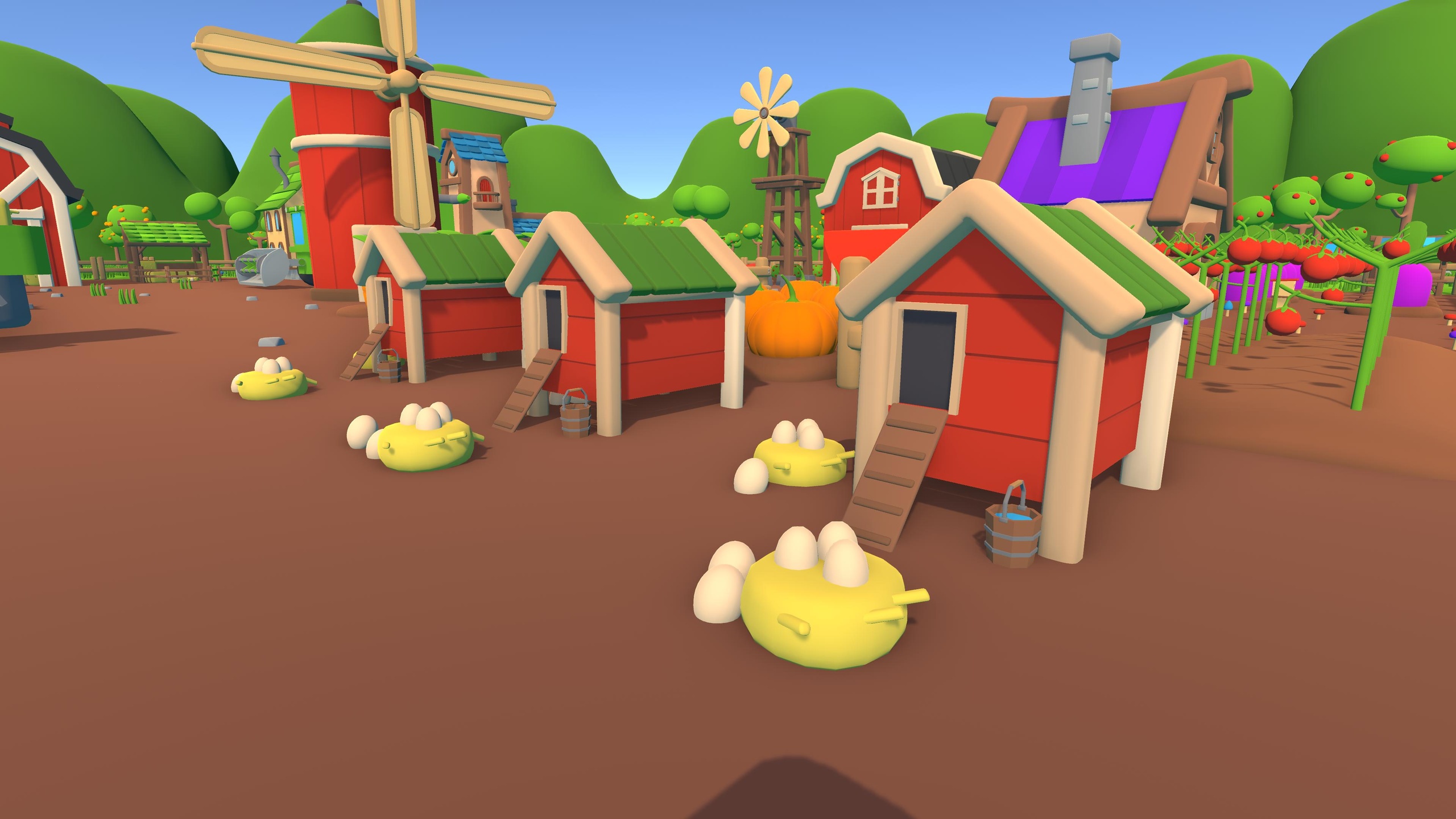 Farm - Stylized Low Poly Asset Pack by Ake by Ake_Studio