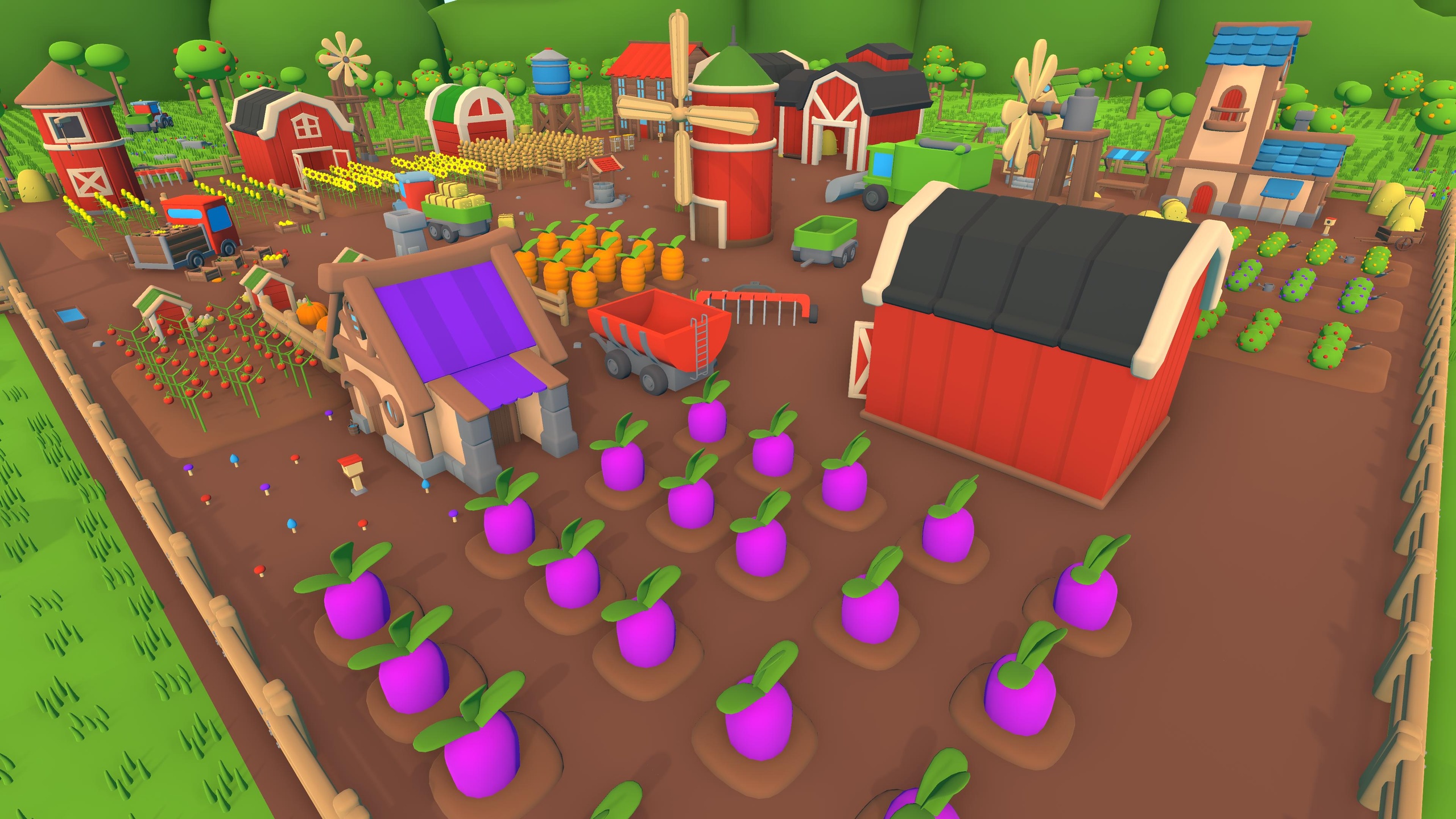 Farm - Stylized Low Poly Asset Pack by Ake by Ake_Studio