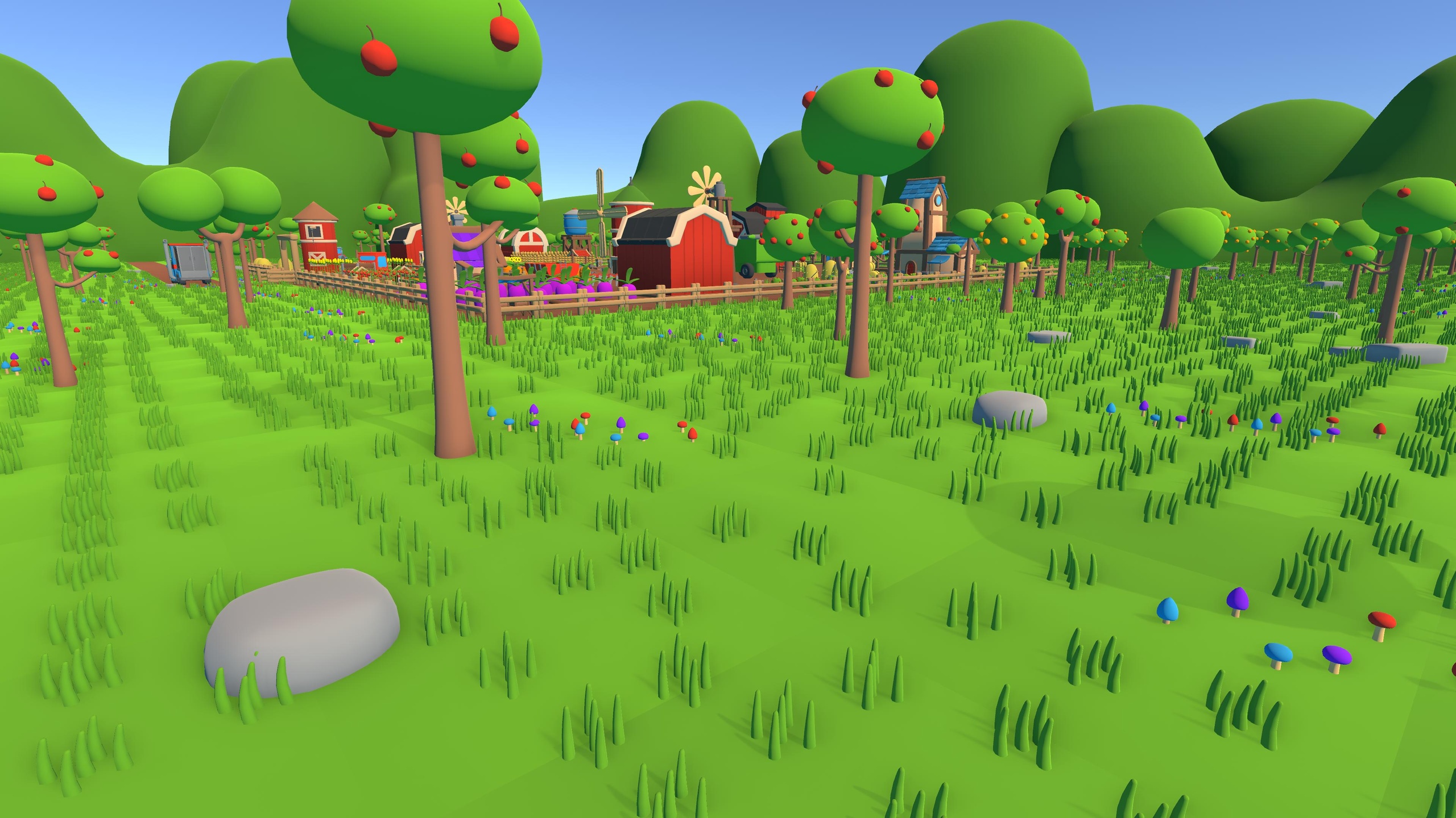 Farm - Stylized Low Poly Asset Pack by Ake by Ake_Studio