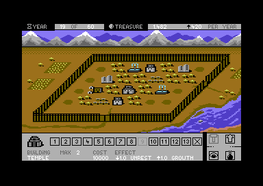 Screenshot 5 for Rise of Babylon (C64)