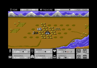 Screenshot 3 for Rise of Babylon (C64)
