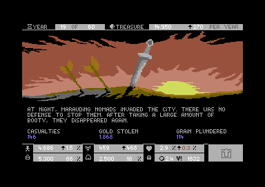 Screenshot 6 for Rise of Babylon (C64)