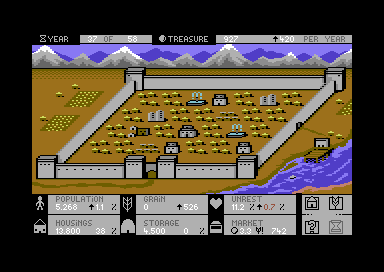 Screenshot 7 for Rise of Babylon (C64)