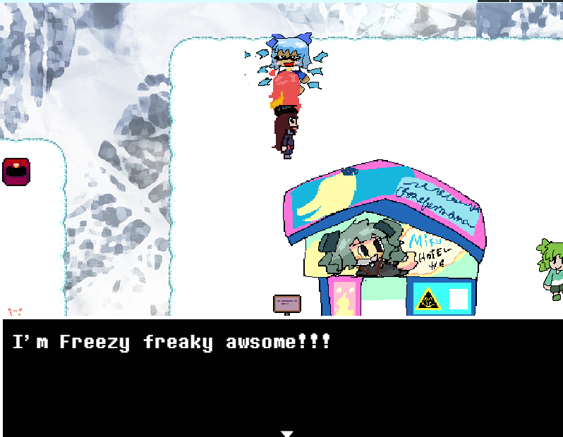 Screenshot 5 for Green Box/Teto RPG - Mikie Brainrot Riddle