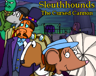 Cover image for Sleuthhounds: The Cursed Cannon