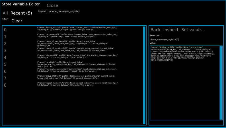 Kesash's renpy debugger and cheat engine by Kesash