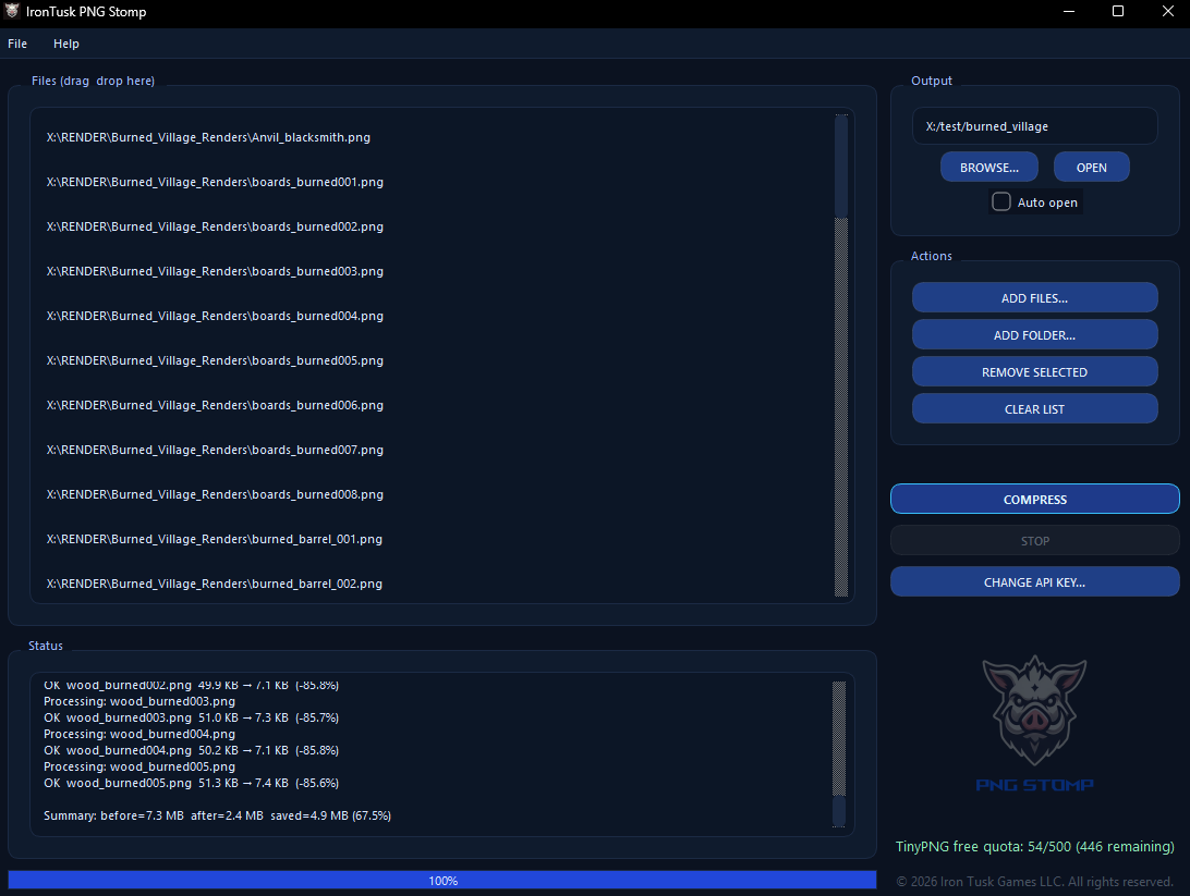 Screenshot 2 for IronTusk PNG Stomp