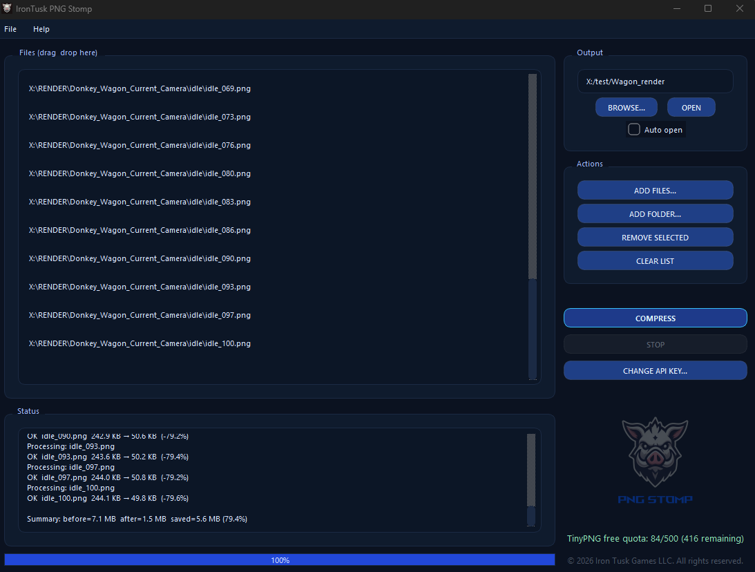 Screenshot 3 for IronTusk PNG Stomp
