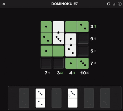 Screenshot 2 for Dominoku