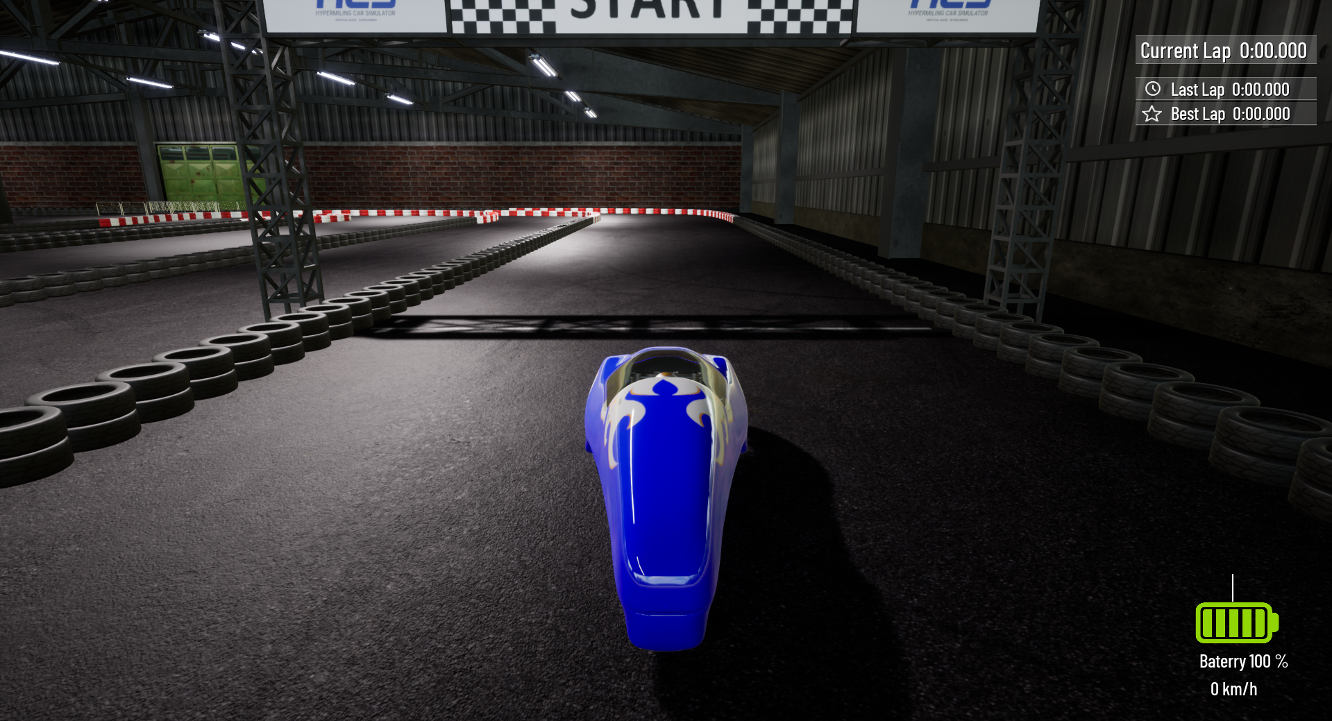 Screenshot 3 for Hypermiling Car Simulator (HCS) – Vertical Slice (WIP)