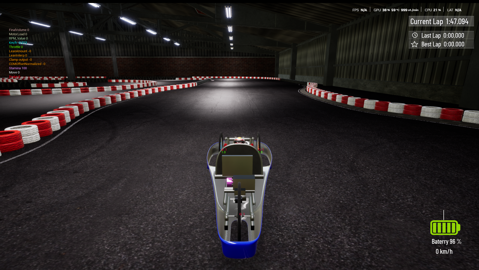 Screenshot 4 for Hypermiling Car Simulator (HCS) – Vertical Slice (WIP)
