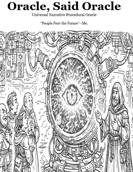 Ttrpg Oracle TTRPG Oracle, Said Oracle by Tolemykus