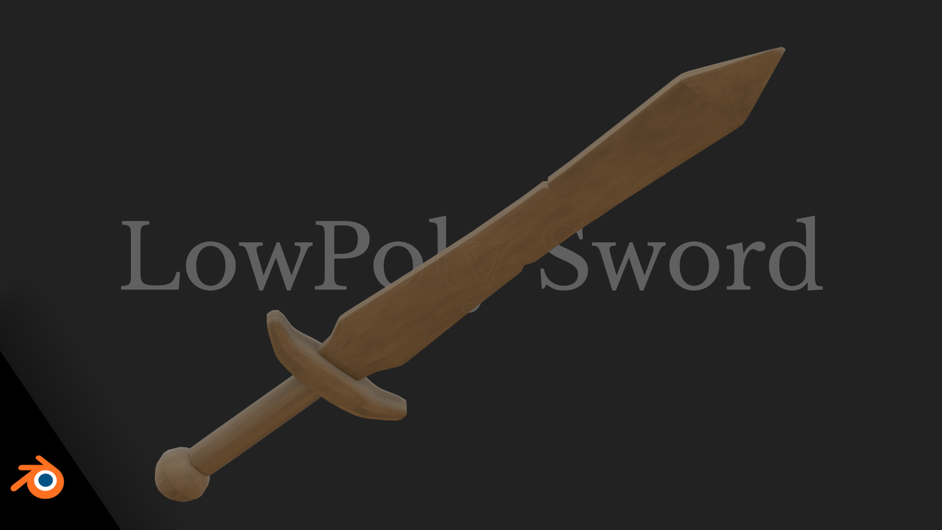 Low Poly Wood Sword Bundle by IndieEriDev