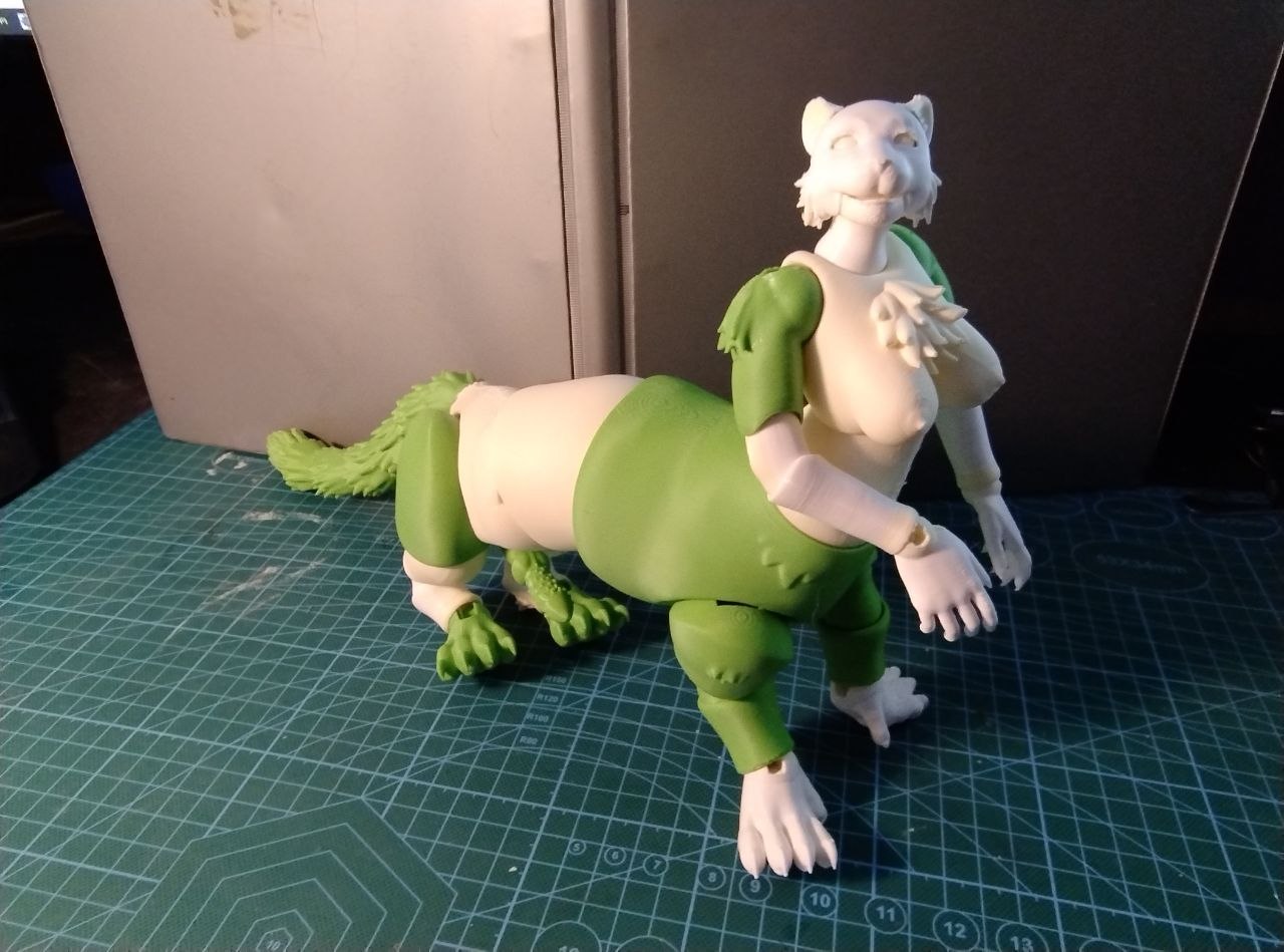 Screenshot 5 for BJD DollKat - 3D Printing Files (NSFW)