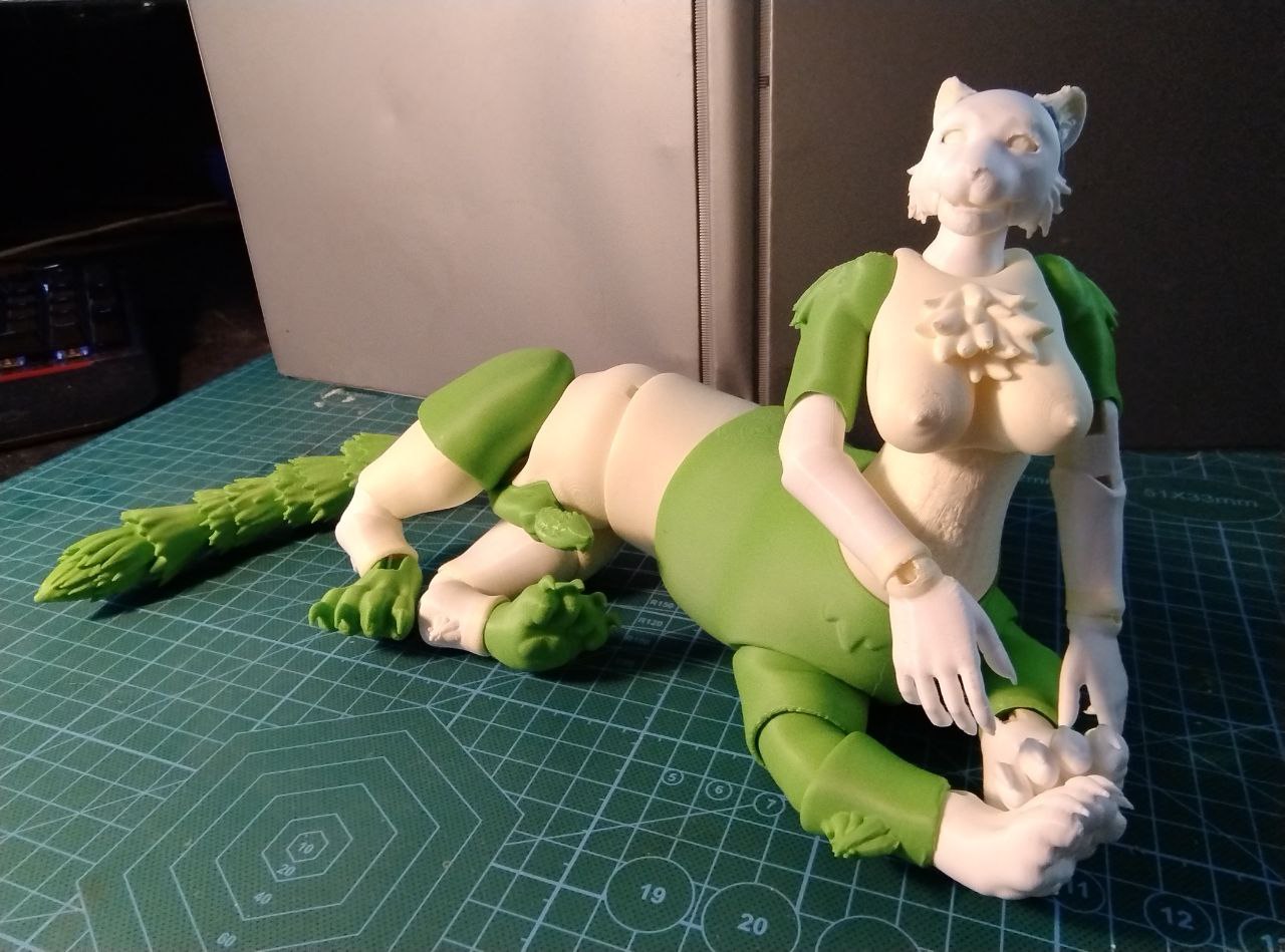 Screenshot 7 for BJD DollKat - 3D Printing Files (NSFW)