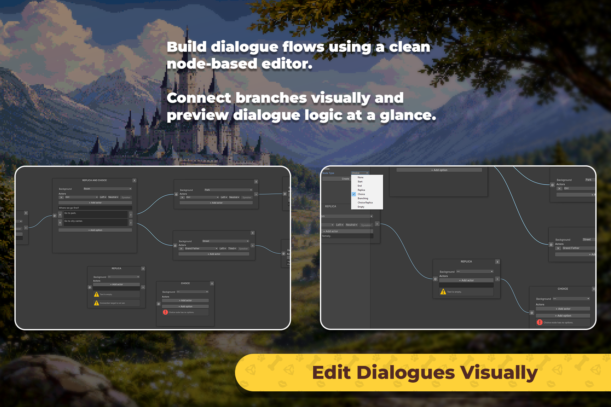 Interactive Story Engine Narrative Engine - Dialogue & Story System by KissMyAssets