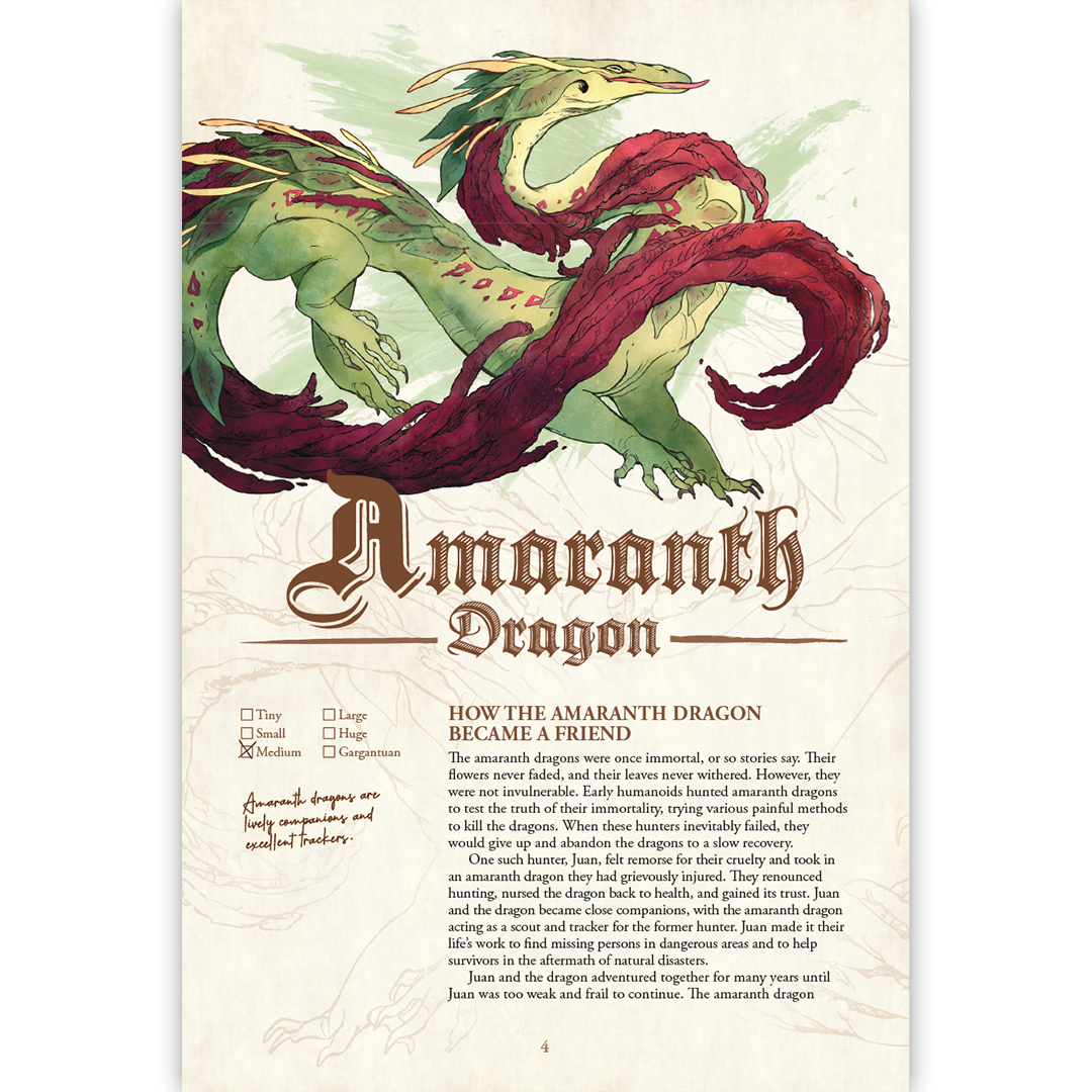 Screenshot 3 for The Field Guide to Floral Dragons (PDF)