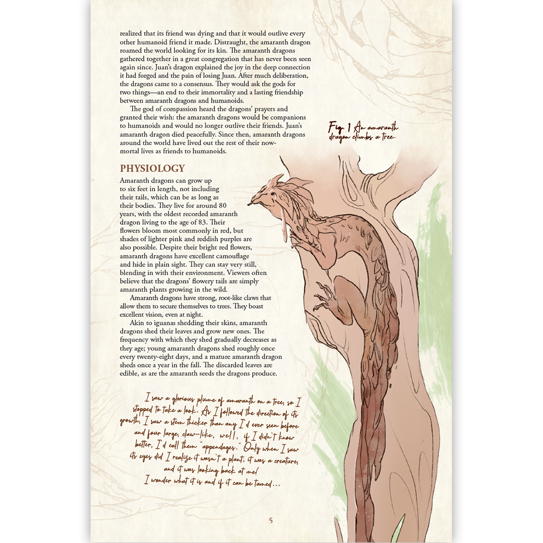 Screenshot 4 for The Field Guide to Floral Dragons (PDF)