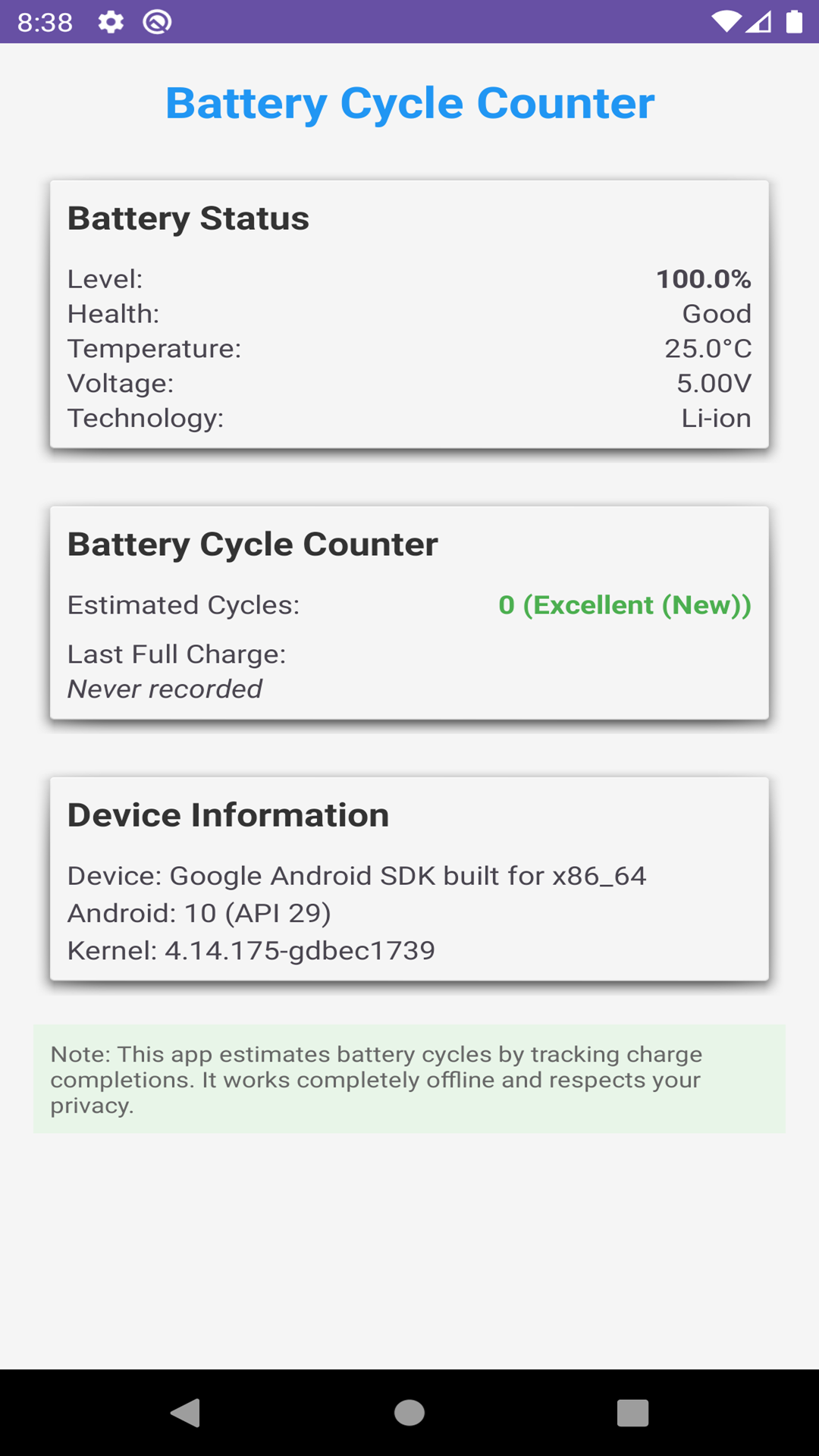 Battery and System Analyzer for Android by alexanderandrewwood