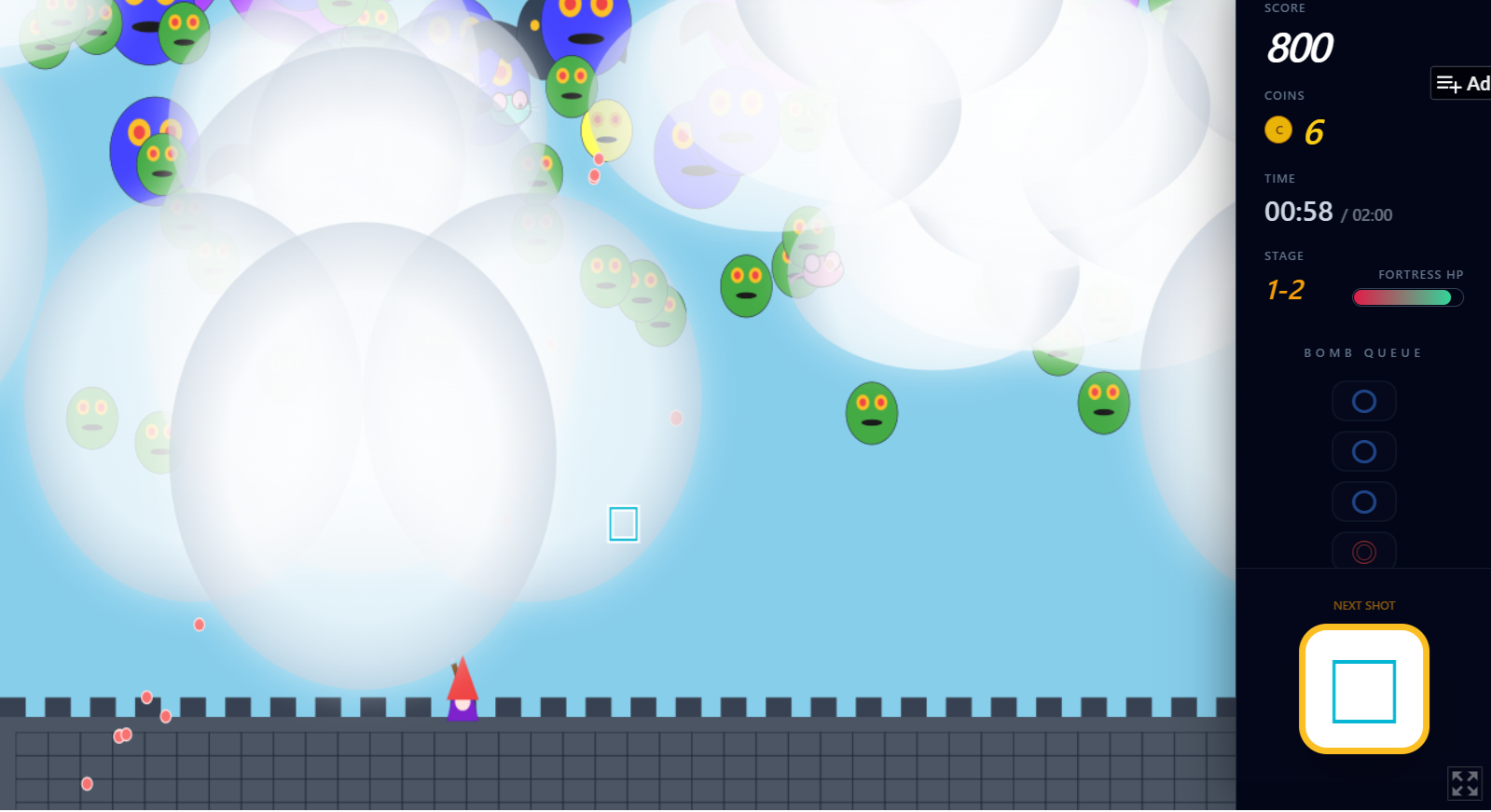 Screenshot 3 for Little Witch Fortress - 見習い魔女と砦の大魔法使い -