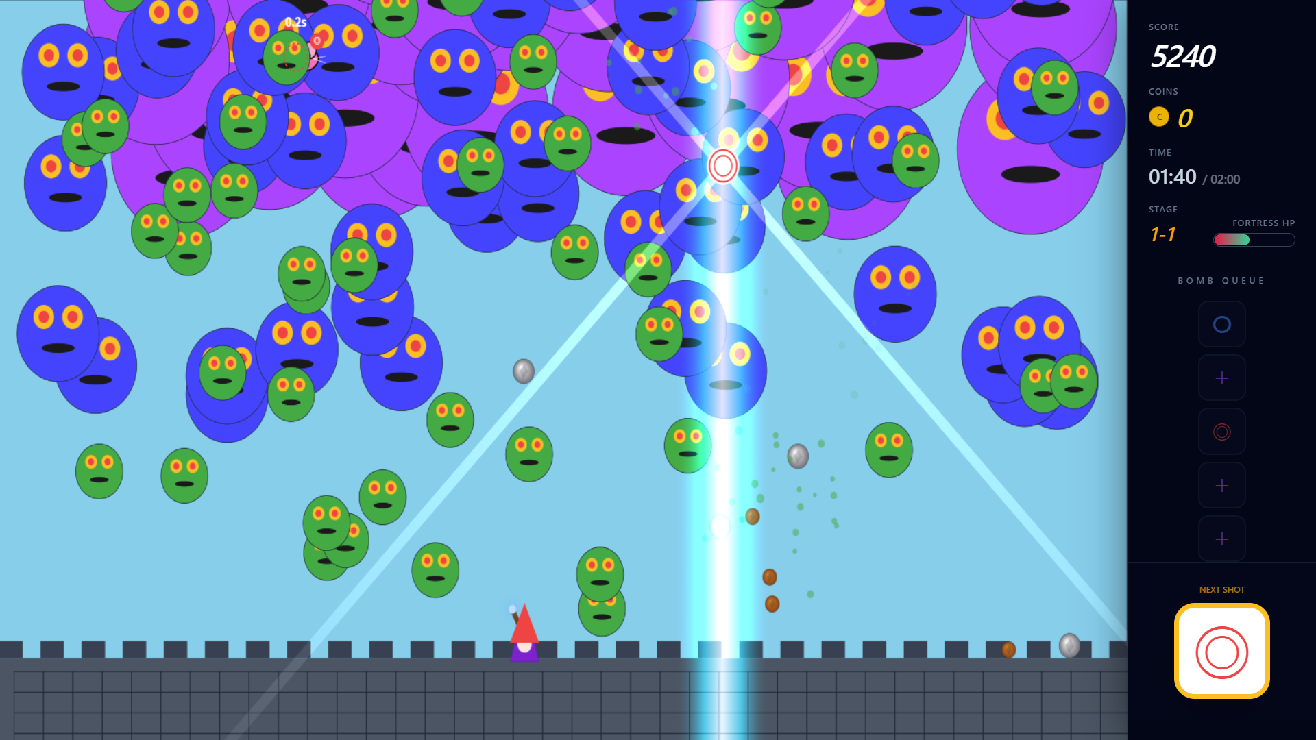 Screenshot 2 for Little Witch Fortress - 見習い魔女と砦の大魔法使い -