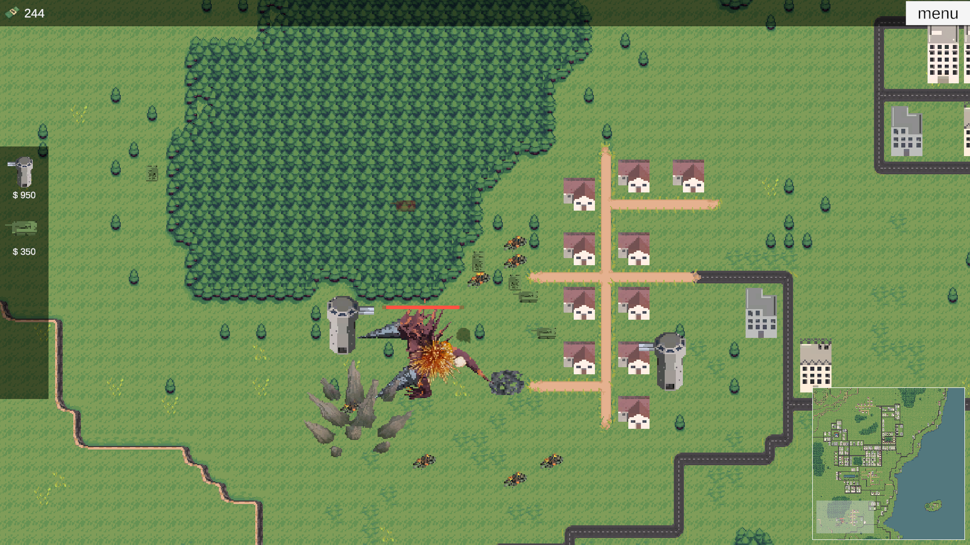 Screenshot 5 for Kaiju Defense