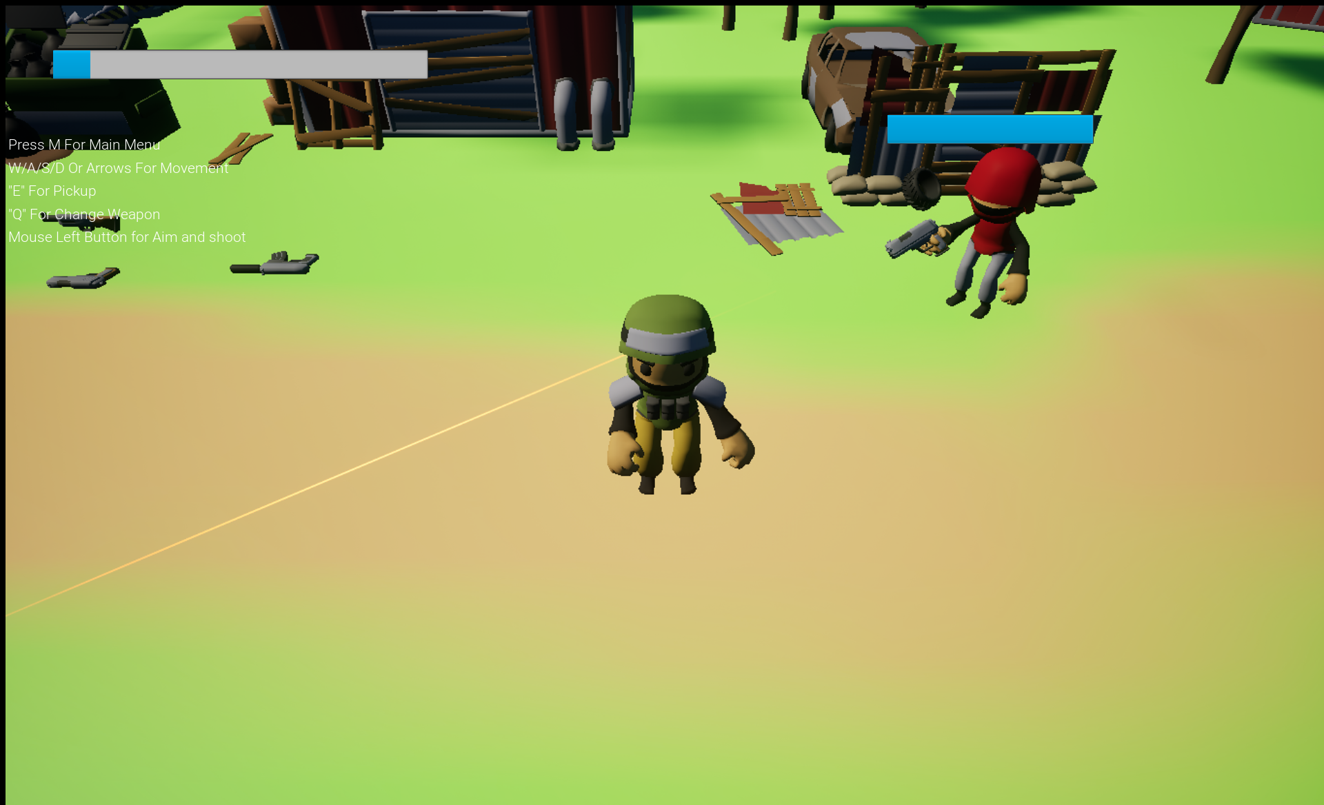 Top Down Shooter Asset Demo Game by IIIIAsif