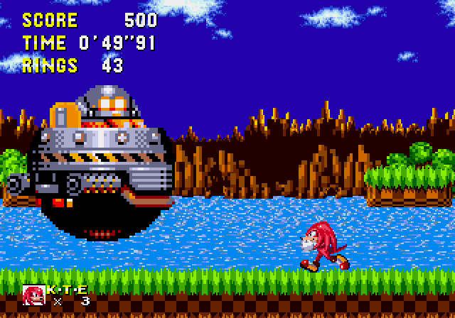 Screenshot 2 for Sonic 1 in Sonic 3 (SEGA Mega Drive and Genesis)