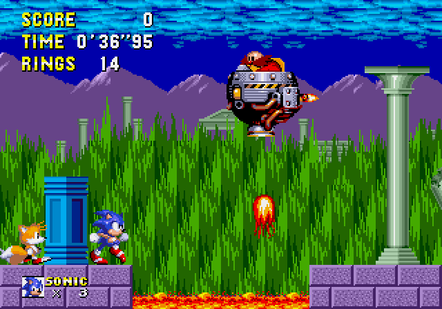 Screenshot 6 for Sonic 1 in Sonic 3 (SEGA Mega Drive and Genesis)