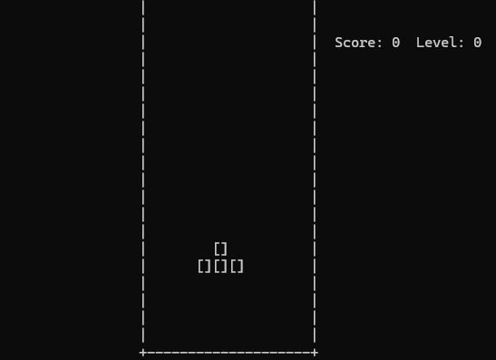 ASCII TETRIS by Goldex