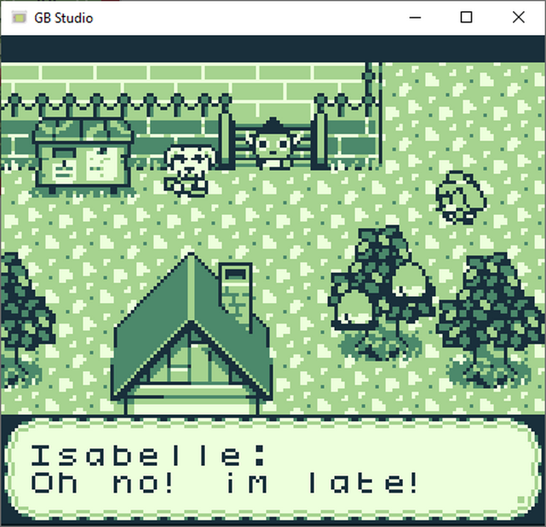 Animal Crossing GB Studio Demo + Tutorial by MortMort