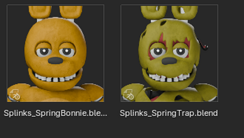 Custom I6NIS SpringTrap Models by Contoons