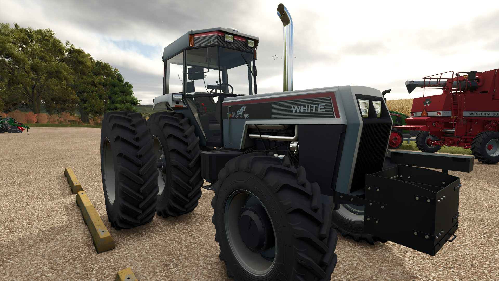 Screenshot 8 for White Field Boss and Workhorse FS25