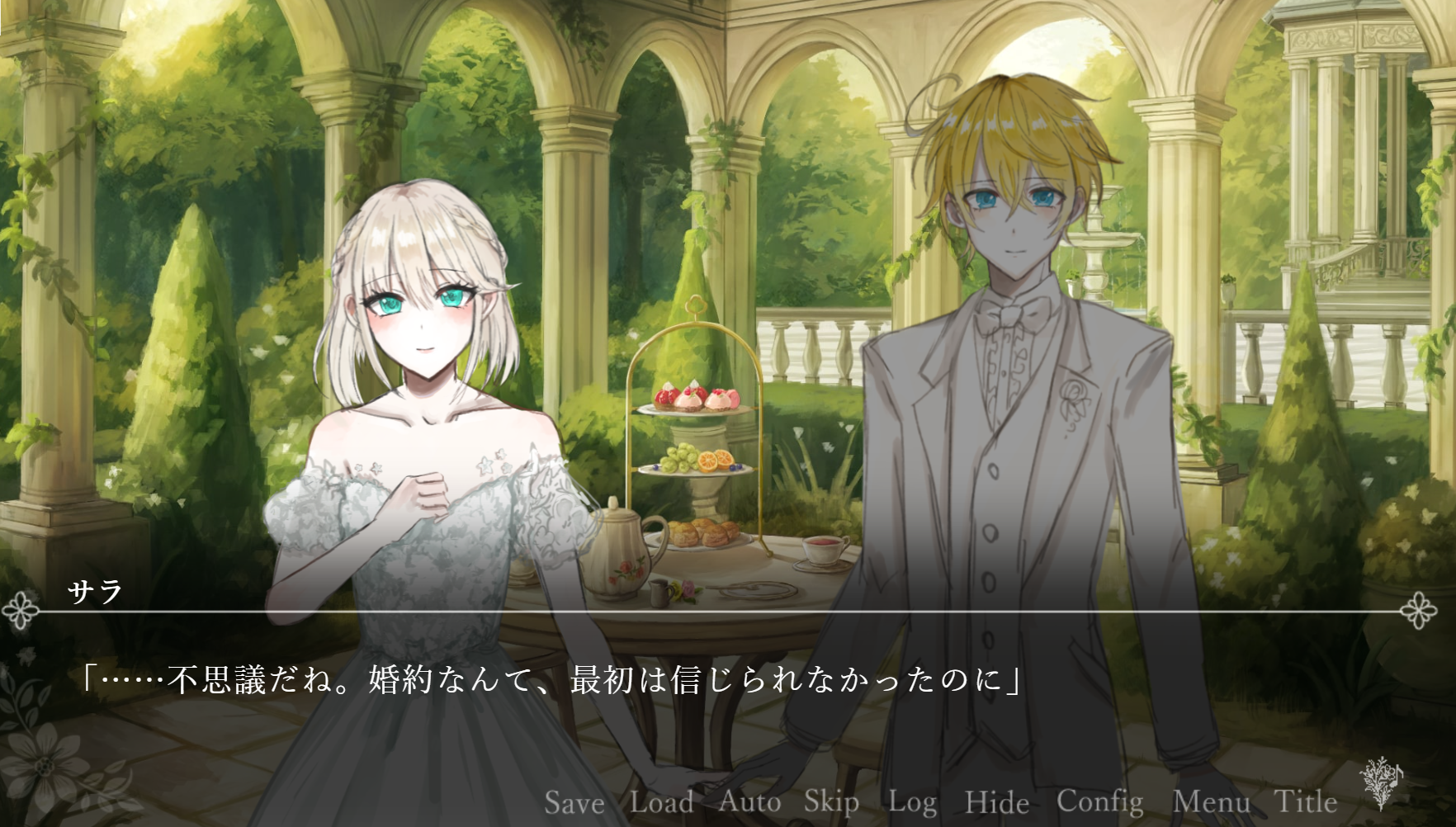 花に歌う少女/Girl sang to the flowers by Yuzu_Shimizu